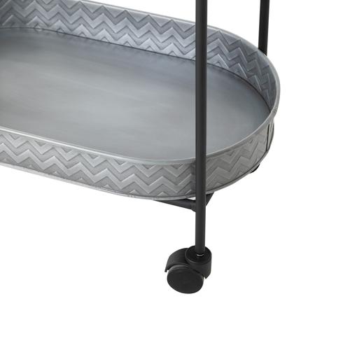  MAT SILVER 2 KATLI OVAL SERVİS ARABASI