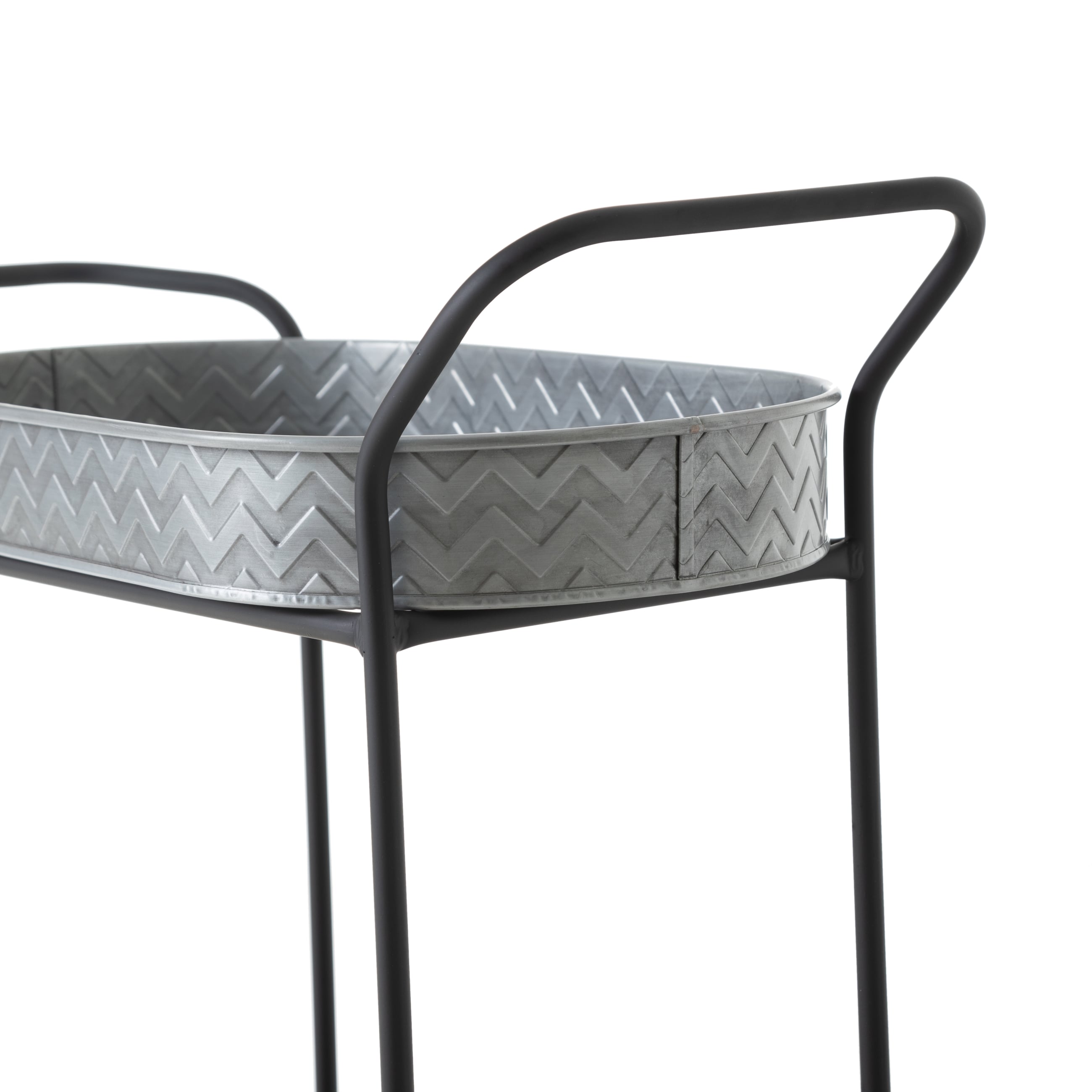 MAT SILVER 2 KATLI OVAL SERVİS ARABASI