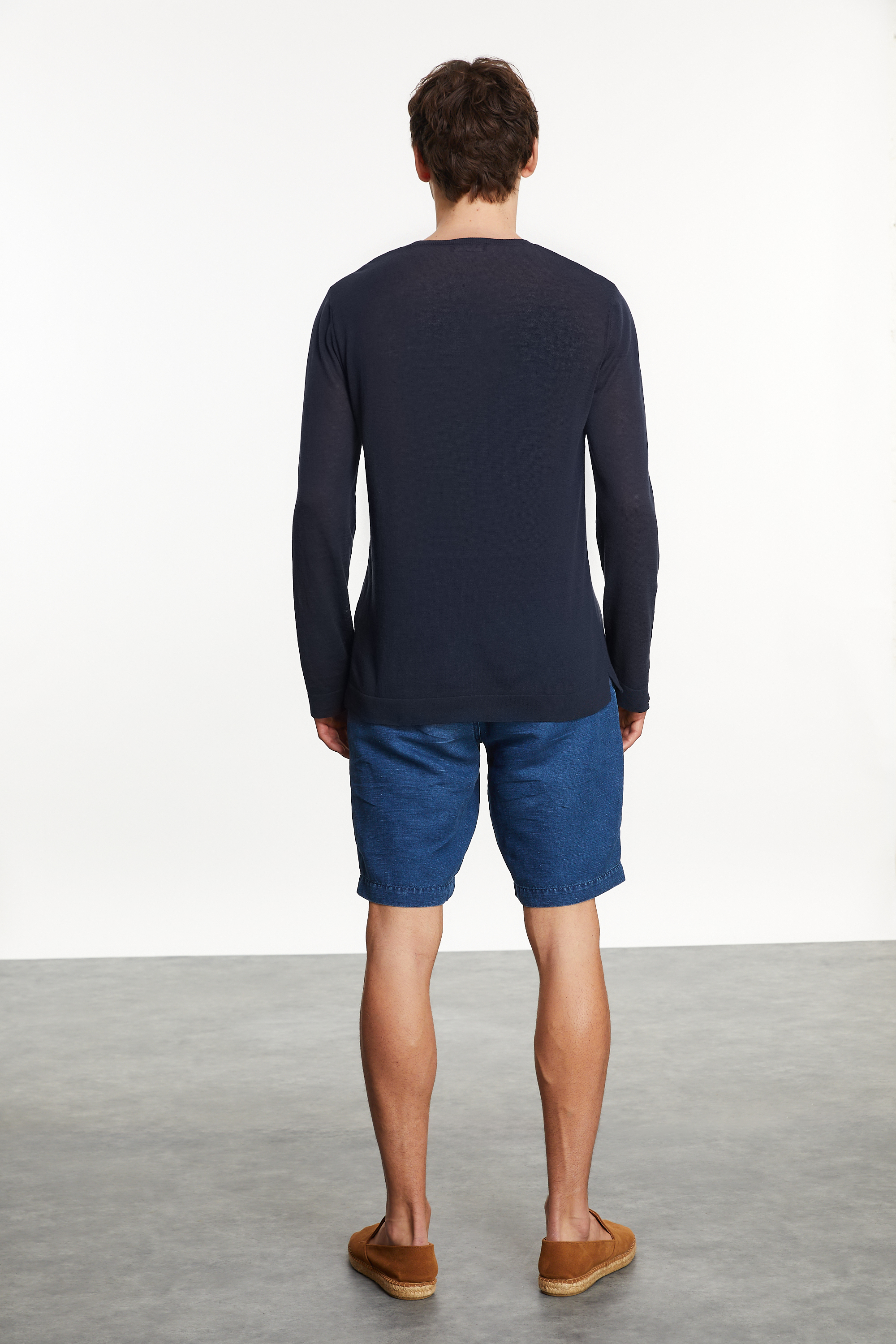 BİSİKLET YAKA PAMUK KAZAK