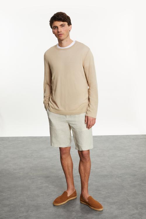  BİSİKLET YAKA PAMUK KAZAK