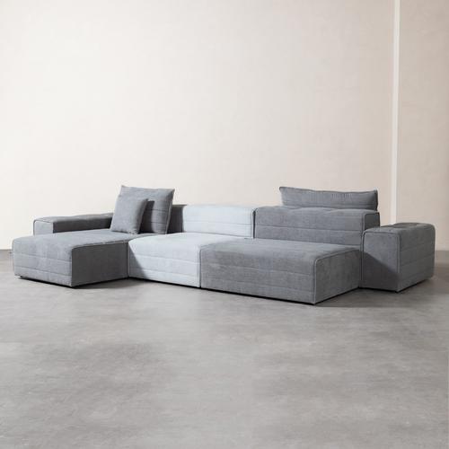  FLORIDA KÜÇÜK PUF AÇIK GRİ