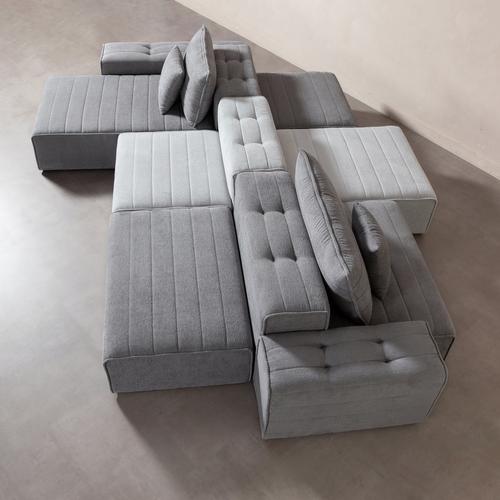  FLORIDA KÜÇÜK PUF AÇIK GRİ