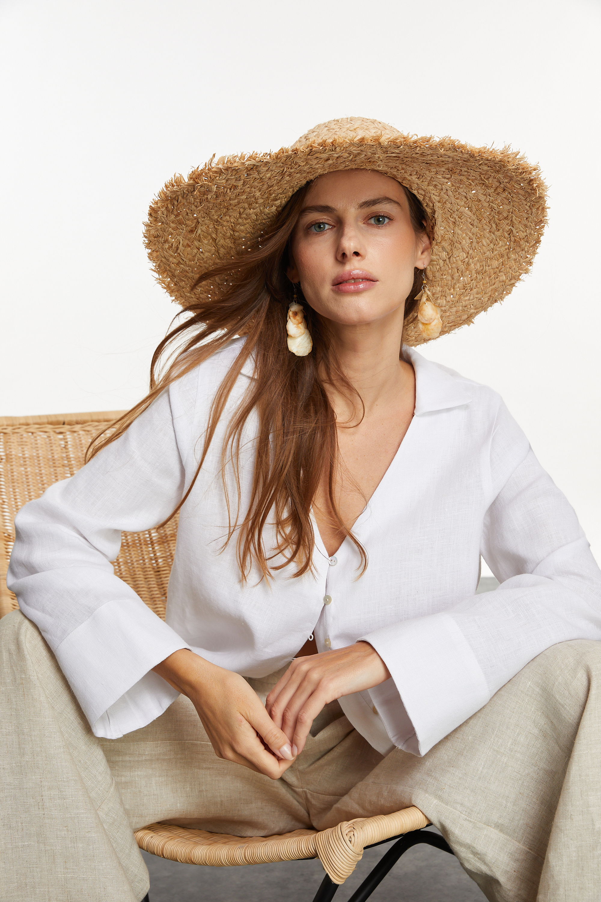 RELAX FIT KETEN GÖMLEK