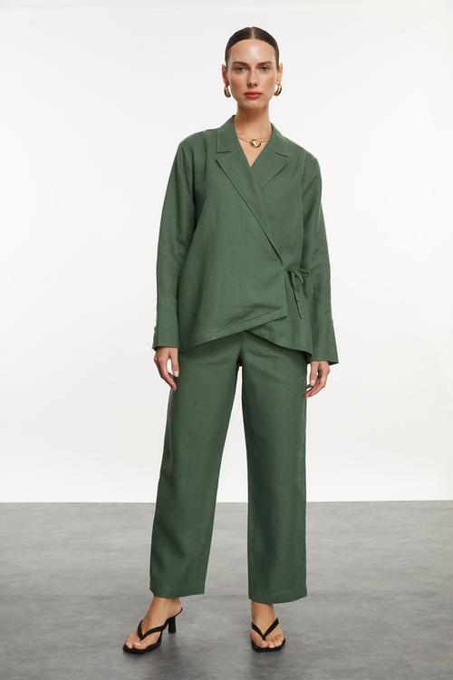  STRAIGHT FIT KETEN PANTOLON