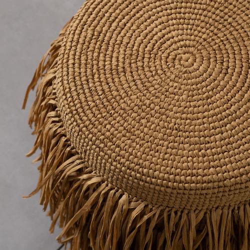  BOHO PUF CIRCLE NATUREL