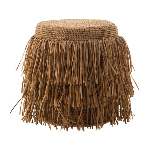  BOHO PUF CIRCLE NATUREL