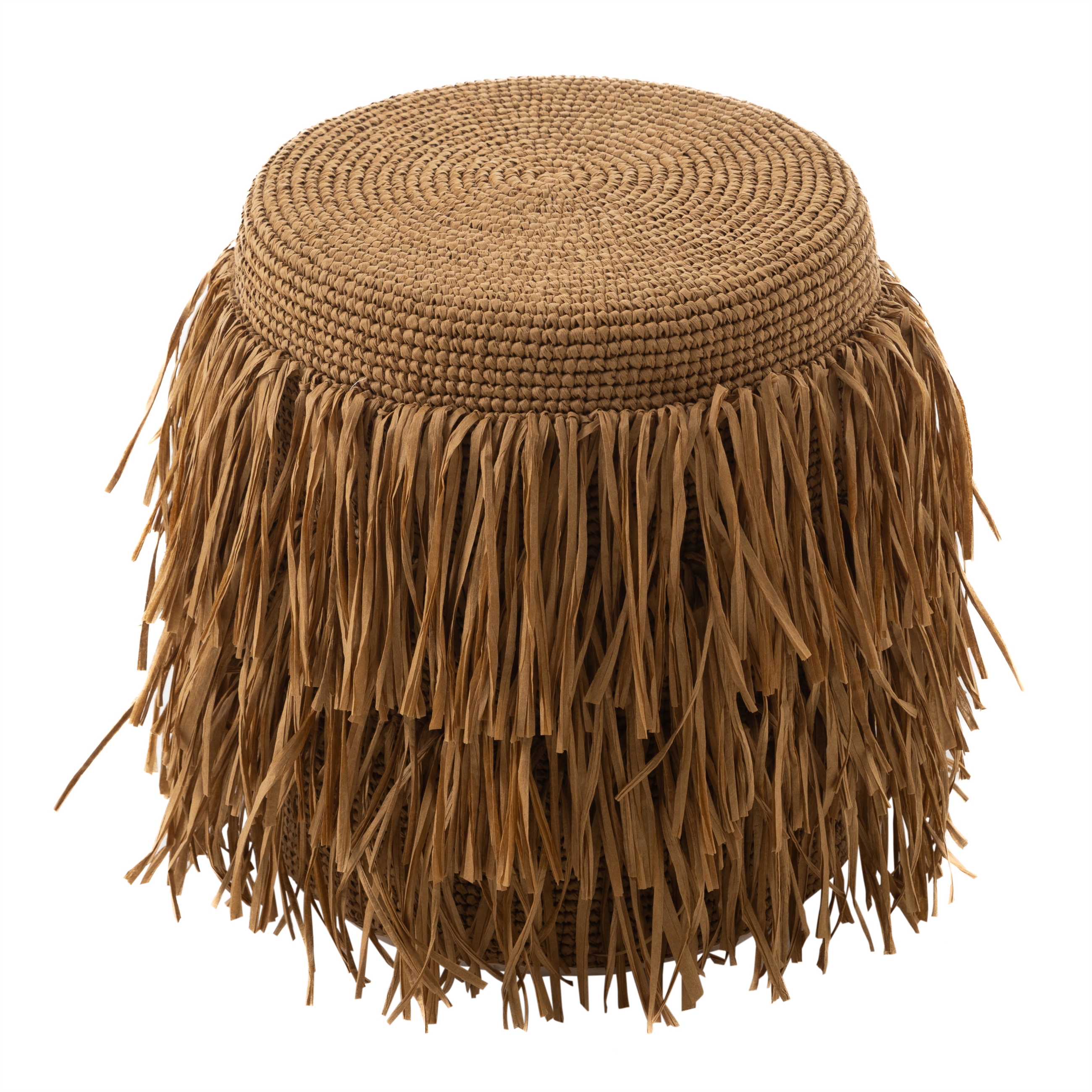 BOHO PUF CIRCLE NATUREL