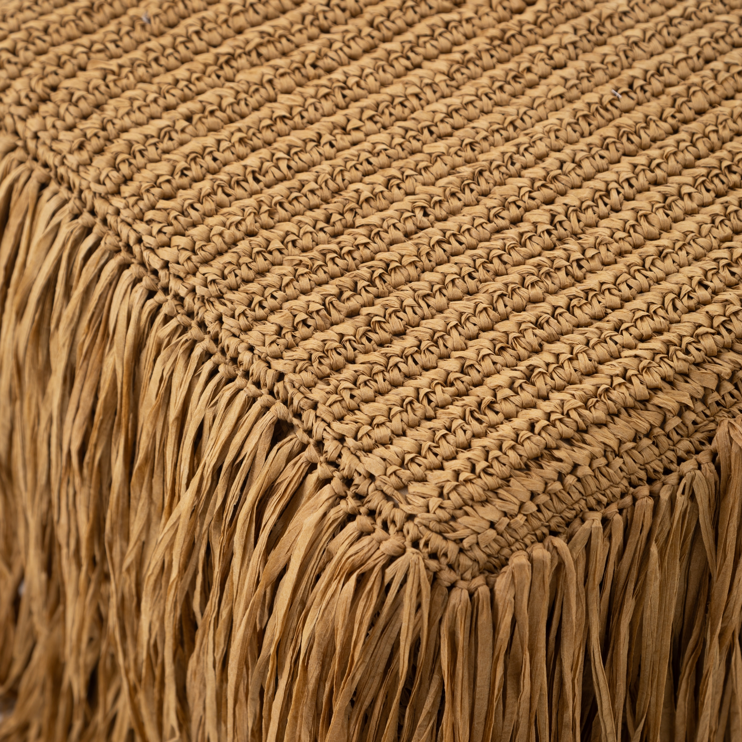 BOHO PUF SQUARE NATUREL