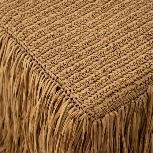 BOHO PUF SQUARE NATUREL