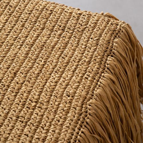  BOHO PUF SQUARE NATUREL