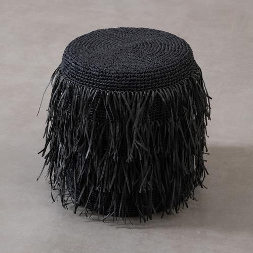  BOHO PUF CIRCLE BLACK