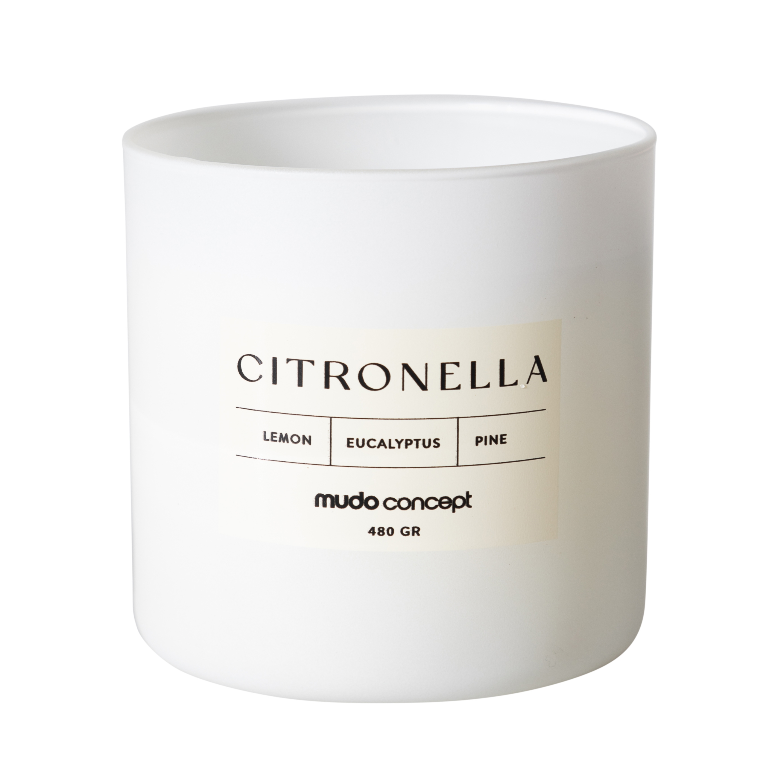 CITRONELLA KOKULU MUM 480 GR