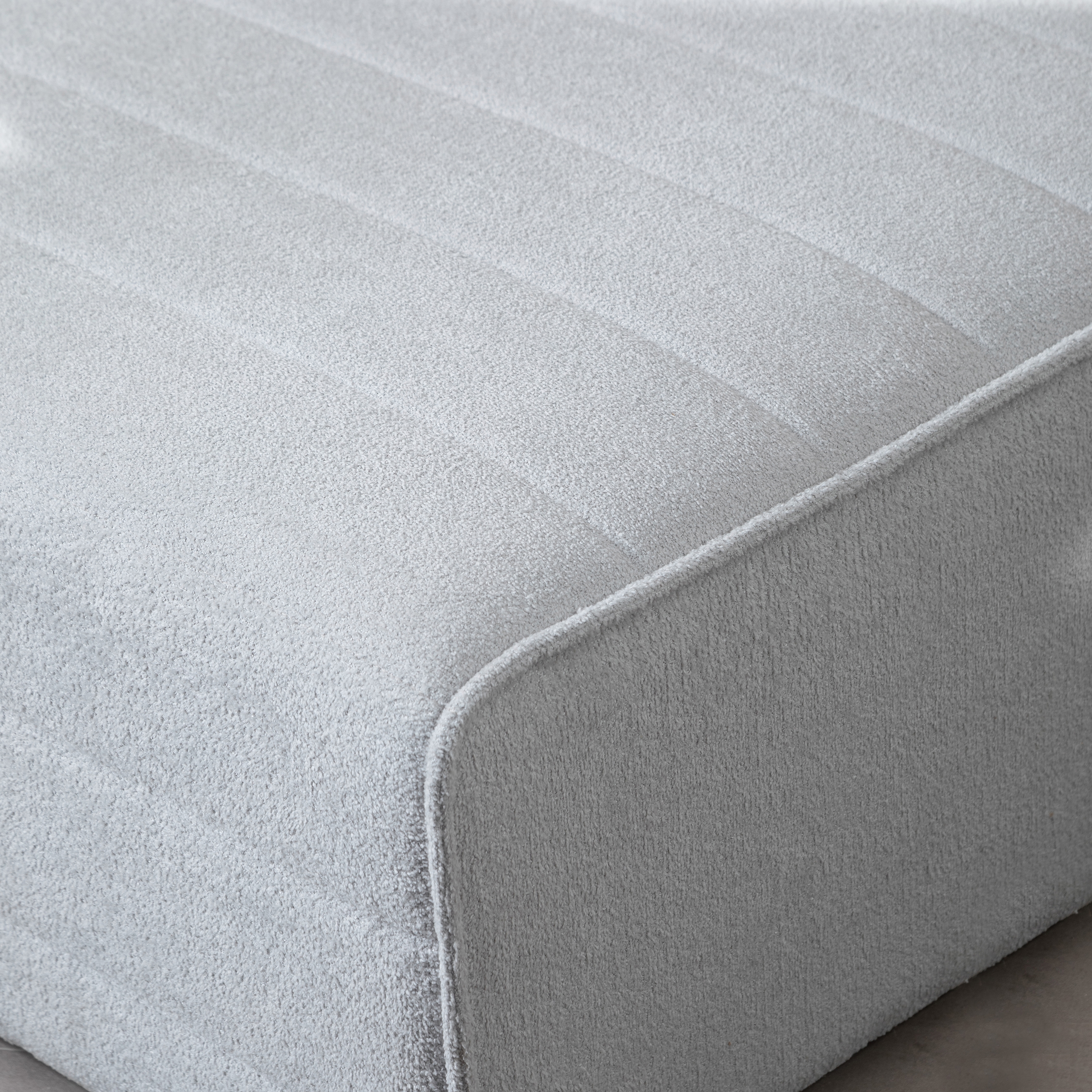 FLORIDA KÜÇÜK PUF AÇIK GRİ