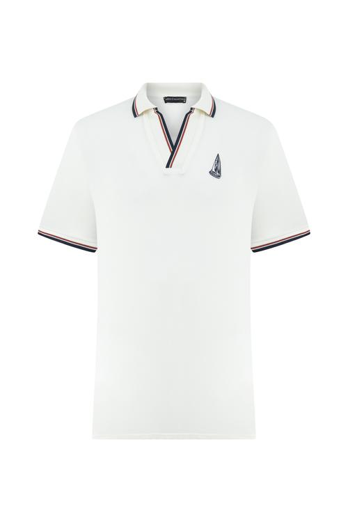  POLO YAKA KISA KOLLU T-SHIRT