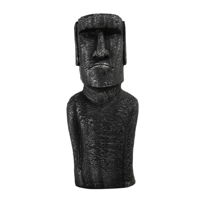 MOAI STATUE GRİ BİBLO 23X18X56CM