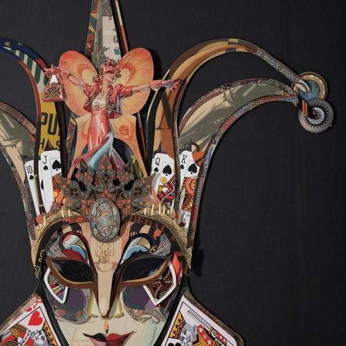  BLACK JOKER ÇERÇEVELİ PANO 60X90 CM