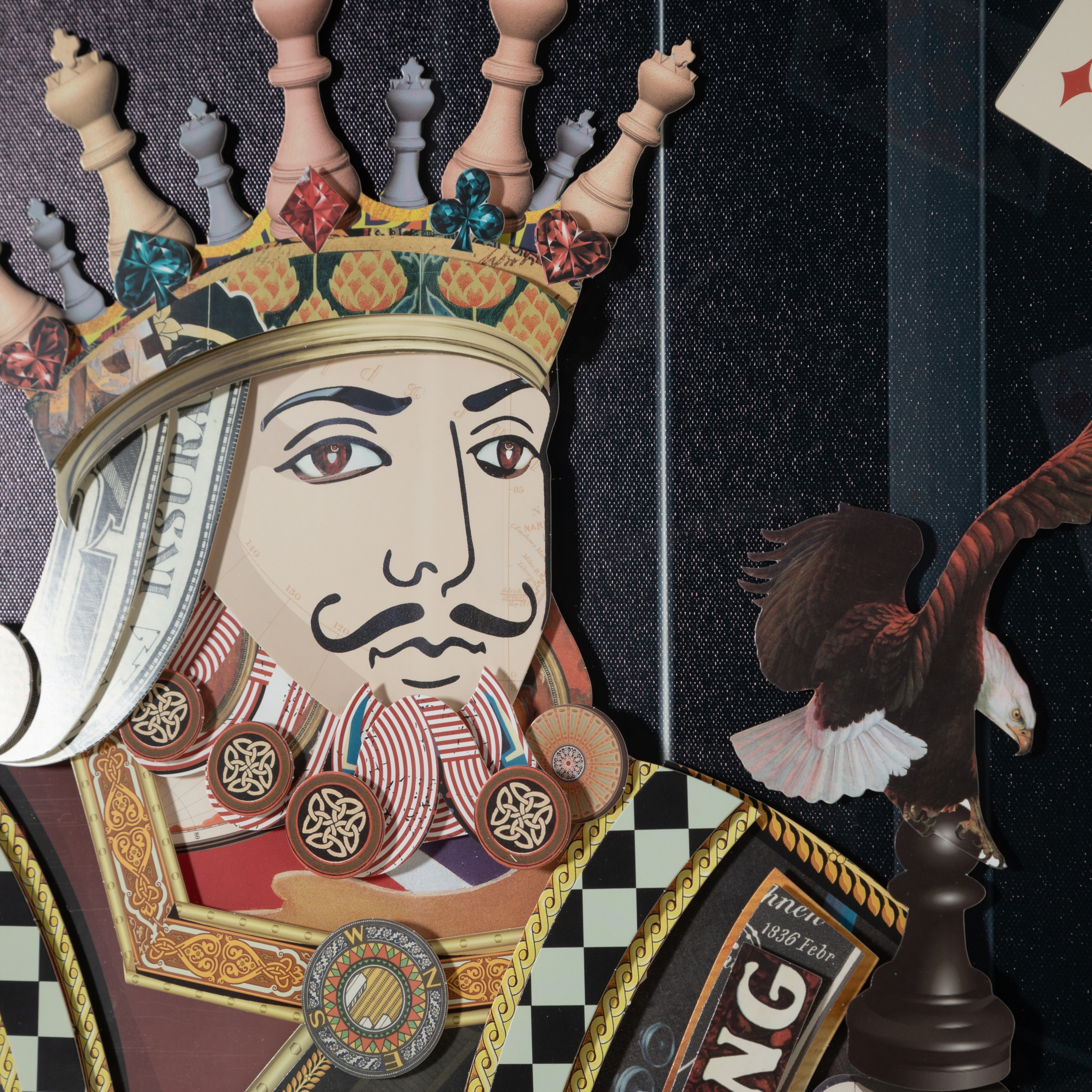 CHESS PAPAZ ÇERÇEVELİ PANO 75X100 CM