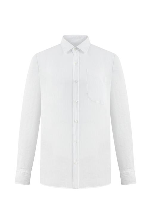  KETEN REGULAR FIT GÖMLEK