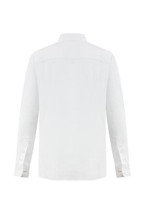  KETEN REGULAR FIT GÖMLEK