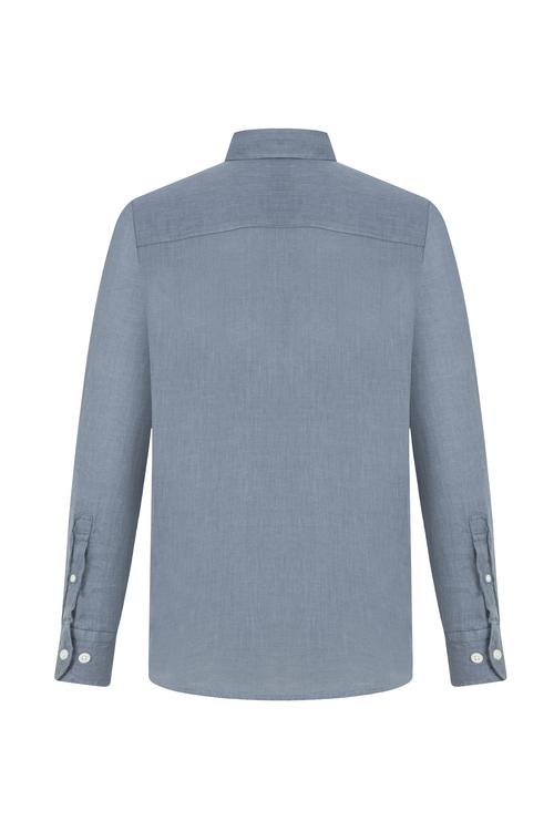  KETEN REGULAR FIT GÖMLEK