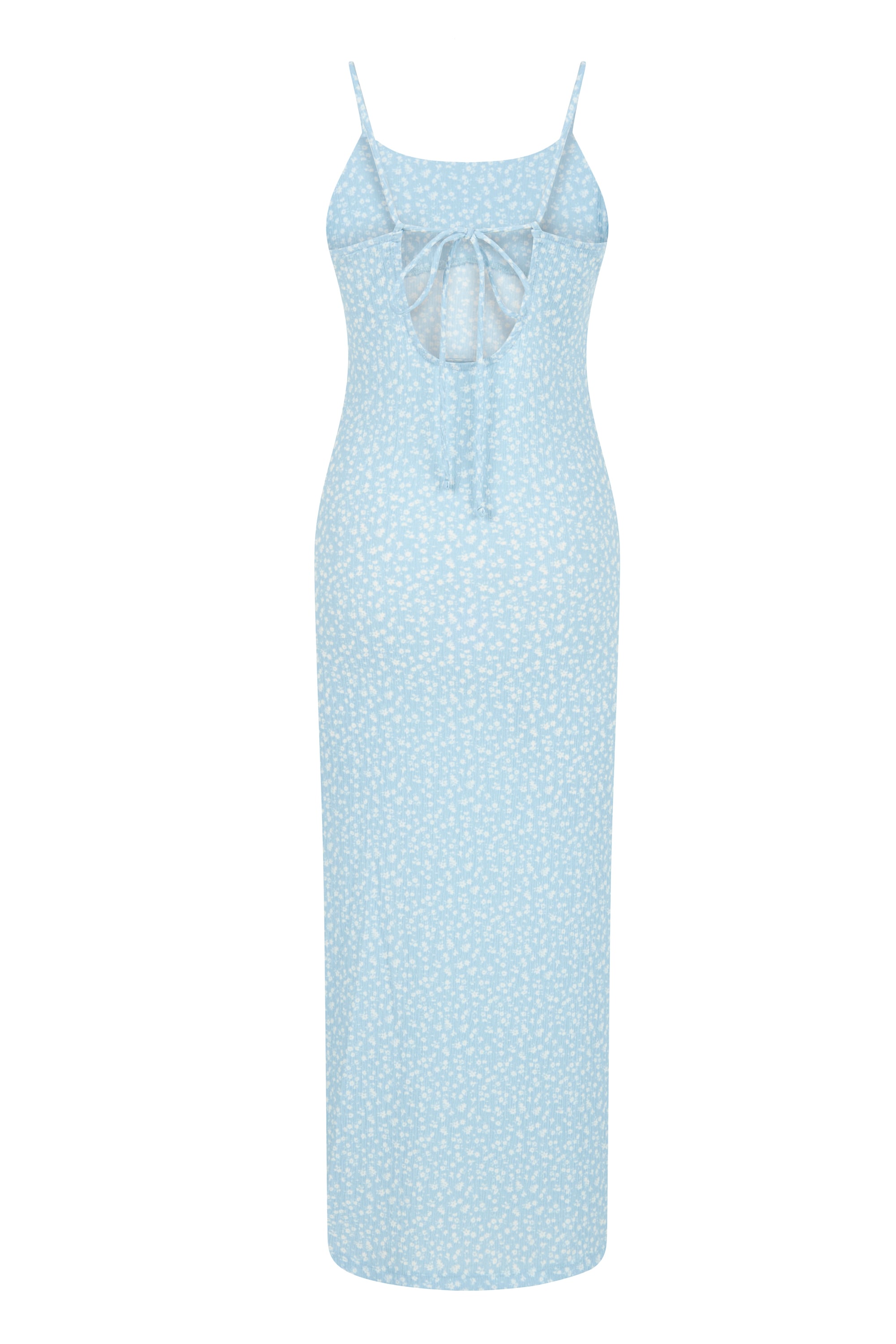 ASKILI ÇİÇEKLİ MİDİ ELBİSE