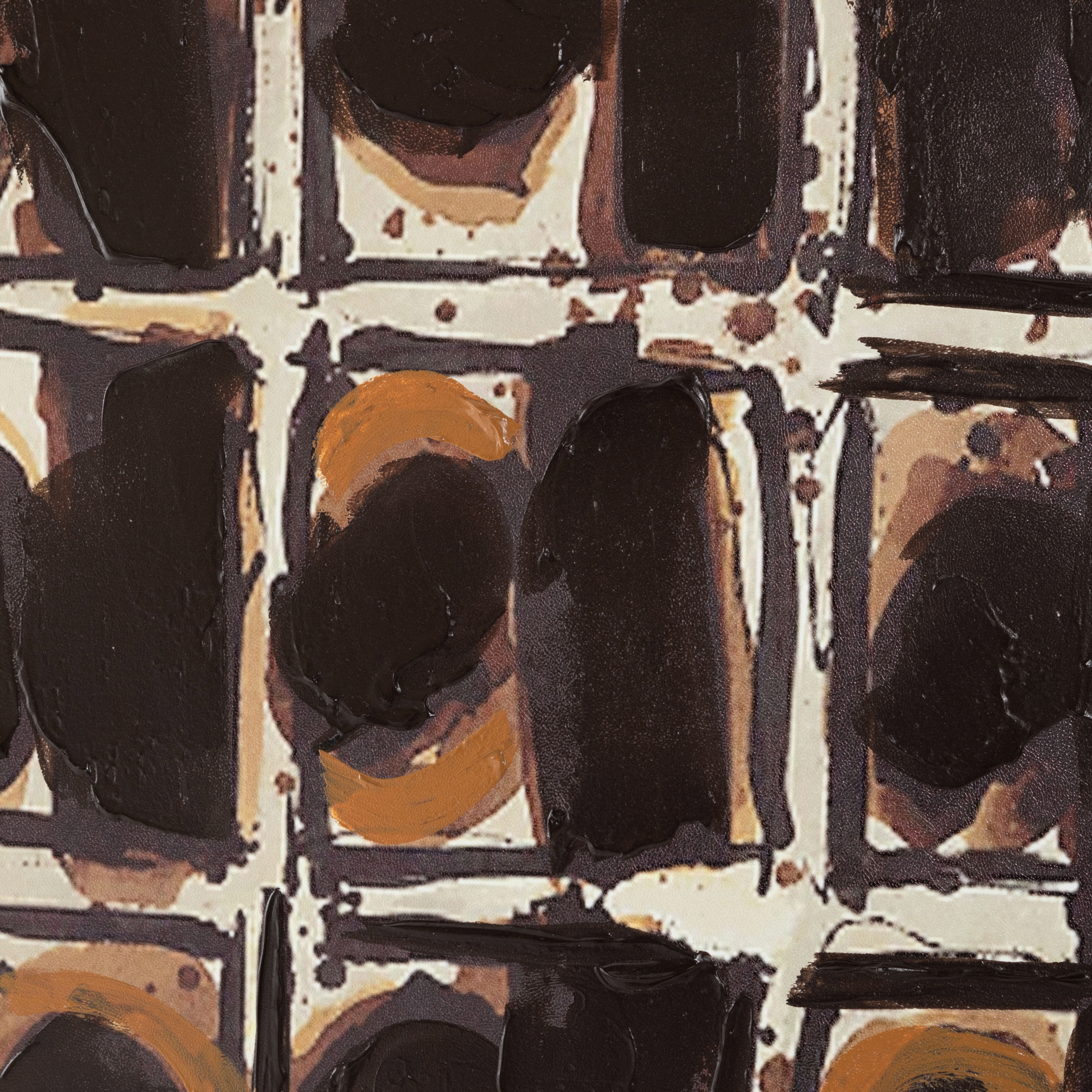 COFFEE-BLACK ÇERÇEVELİ YAĞLIBOYA TABLO 120X180CM