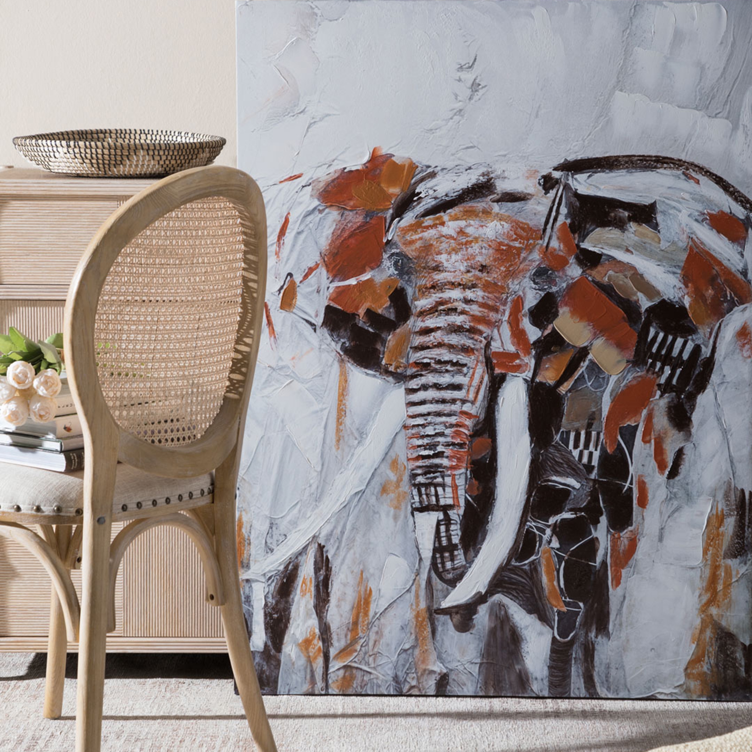 ELEFANTE YAĞLIBOYA TABLO 90X120CM