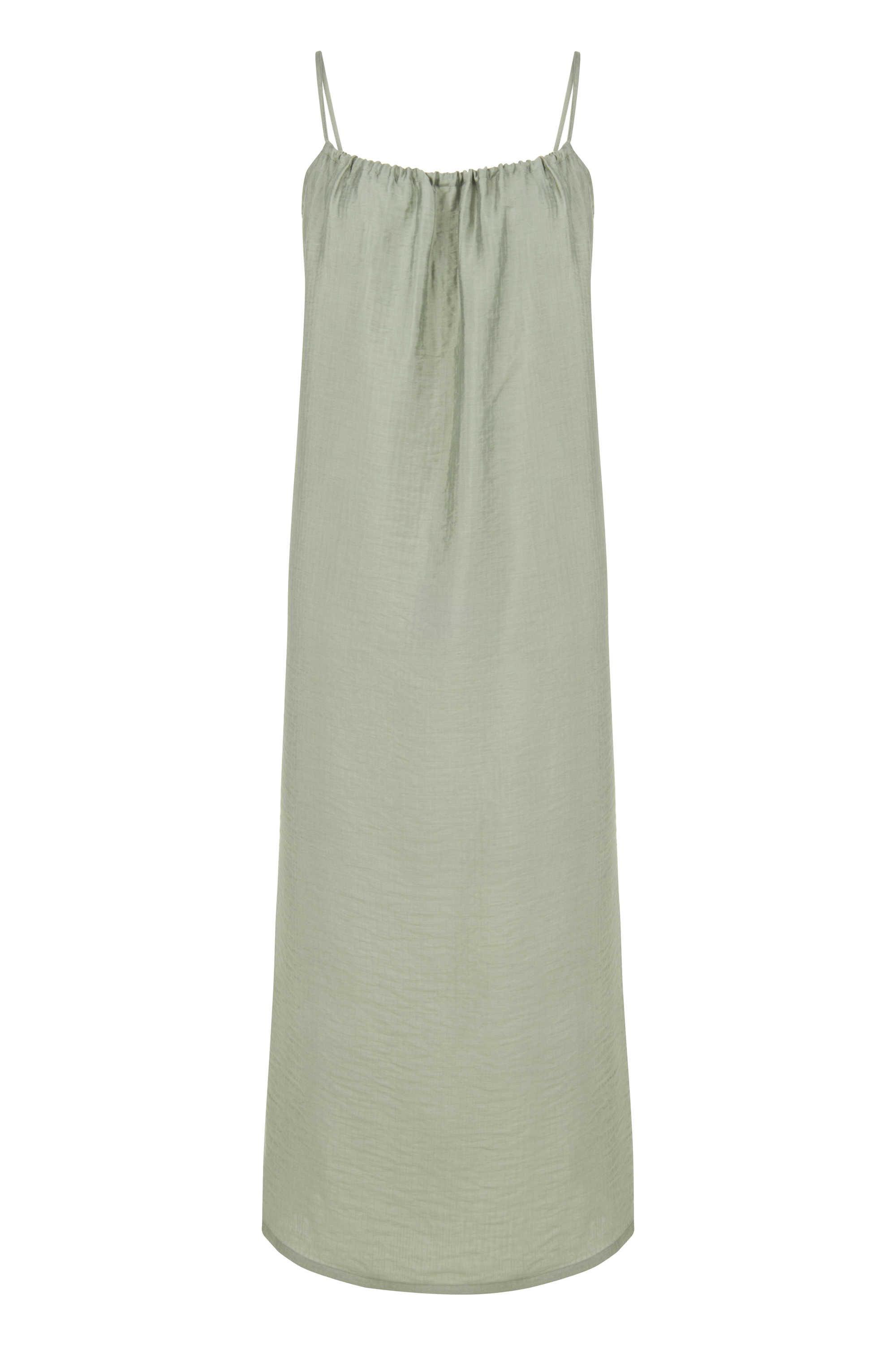 ASKILI MİDİ ELBİSE