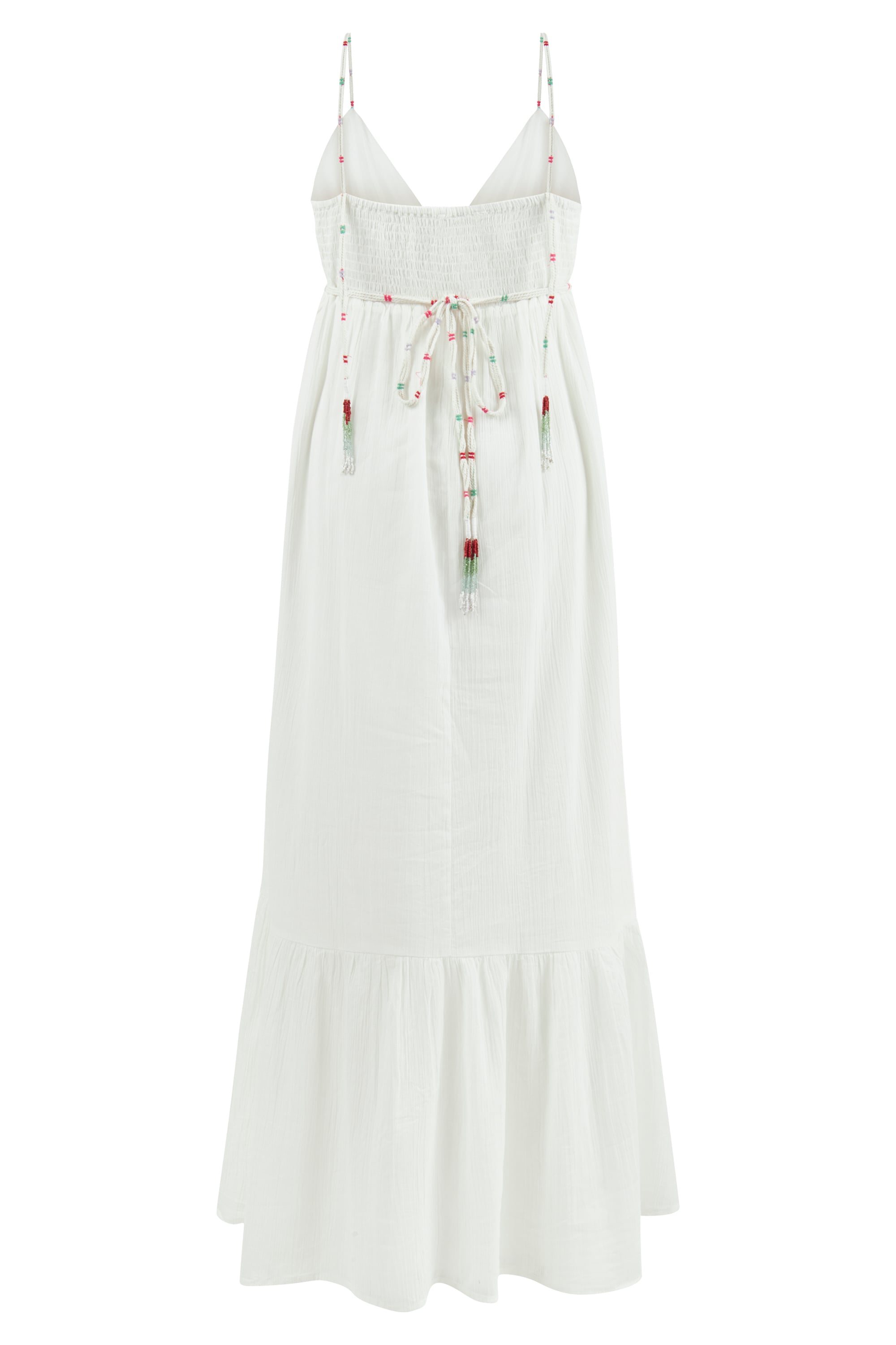 ASKILI PAMUK UZUN ELBİSE