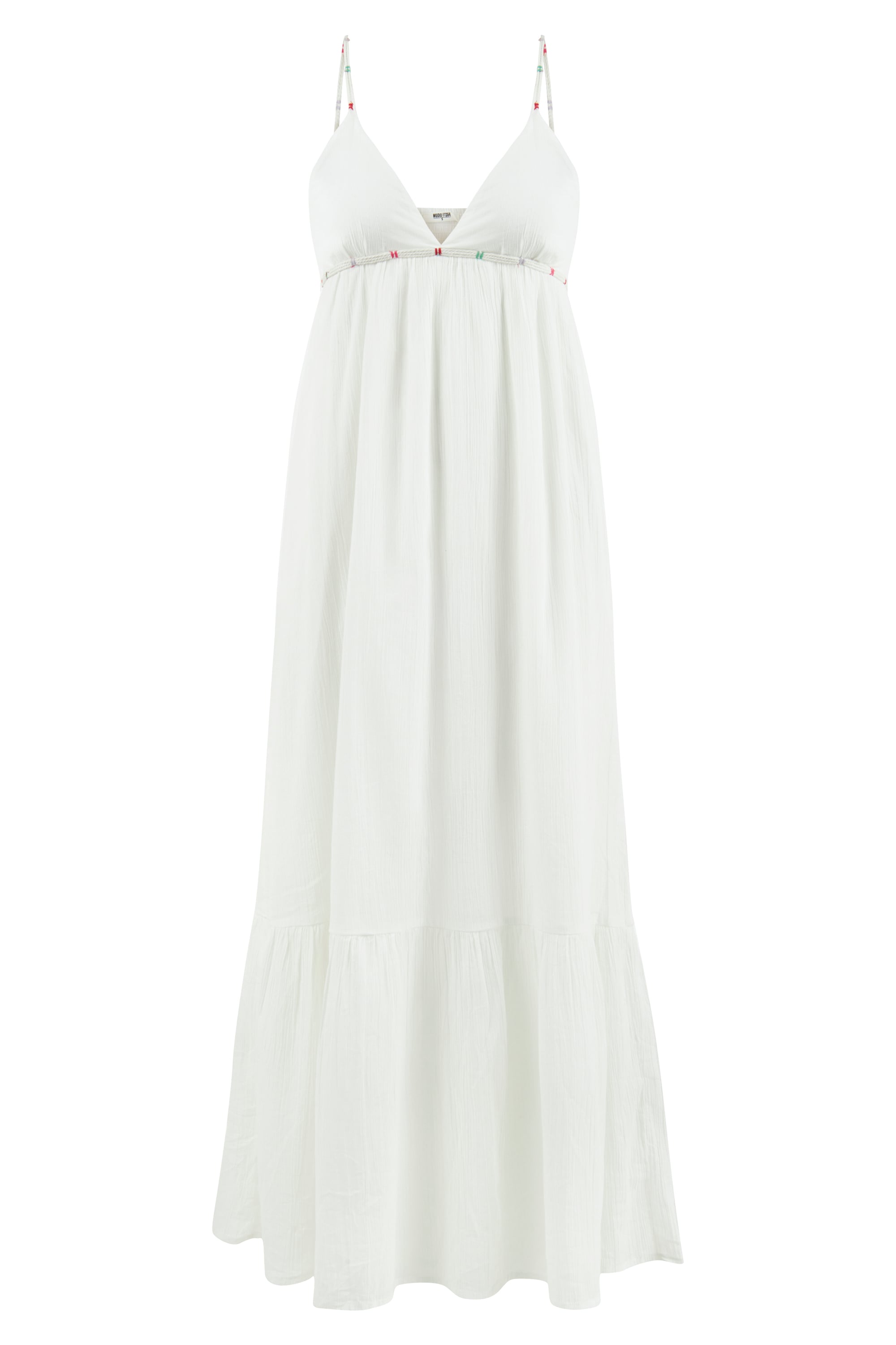 ASKILI PAMUK UZUN ELBİSE