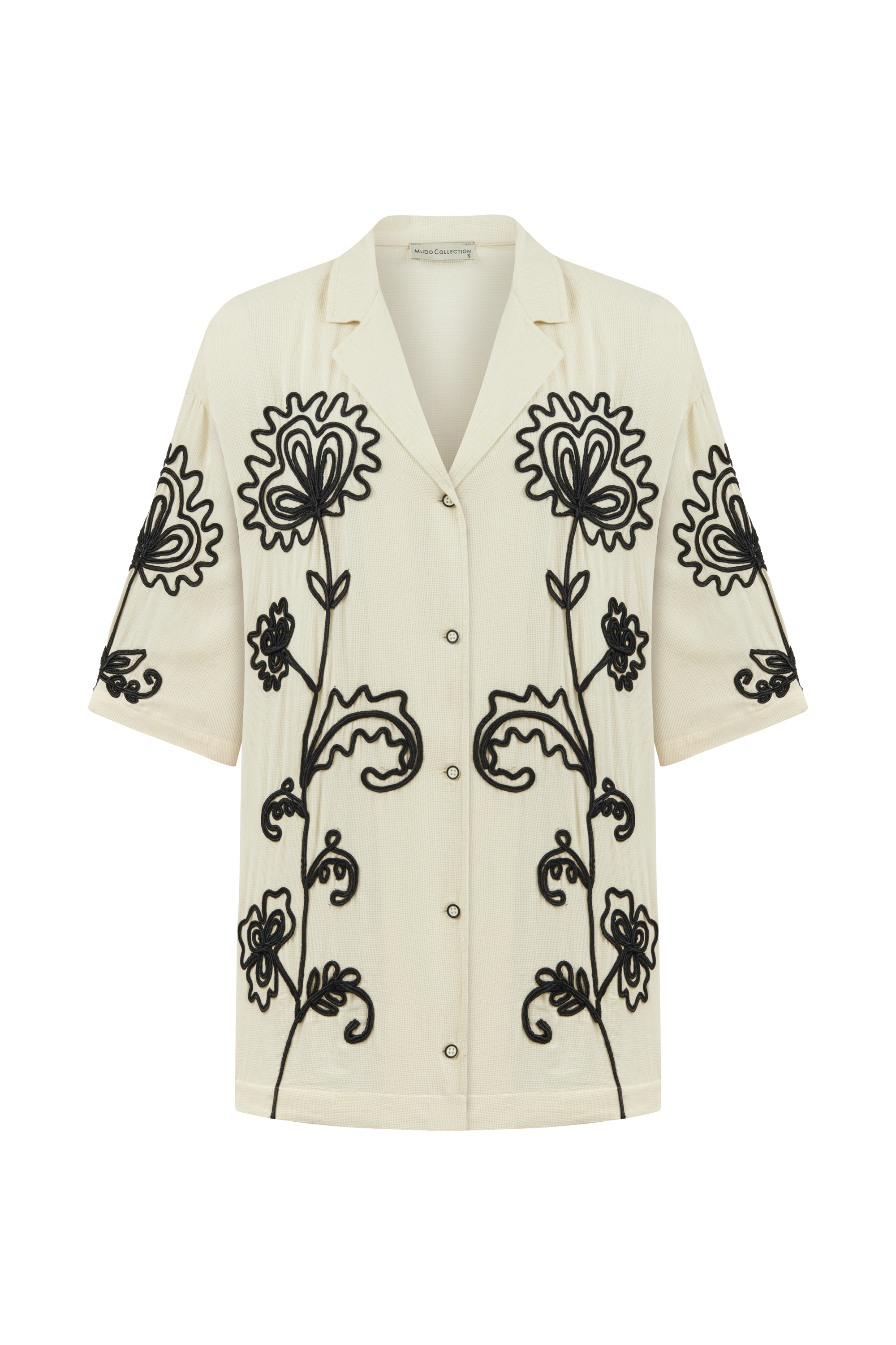 ETNİK NAKIŞLI SMART GÖMLEK