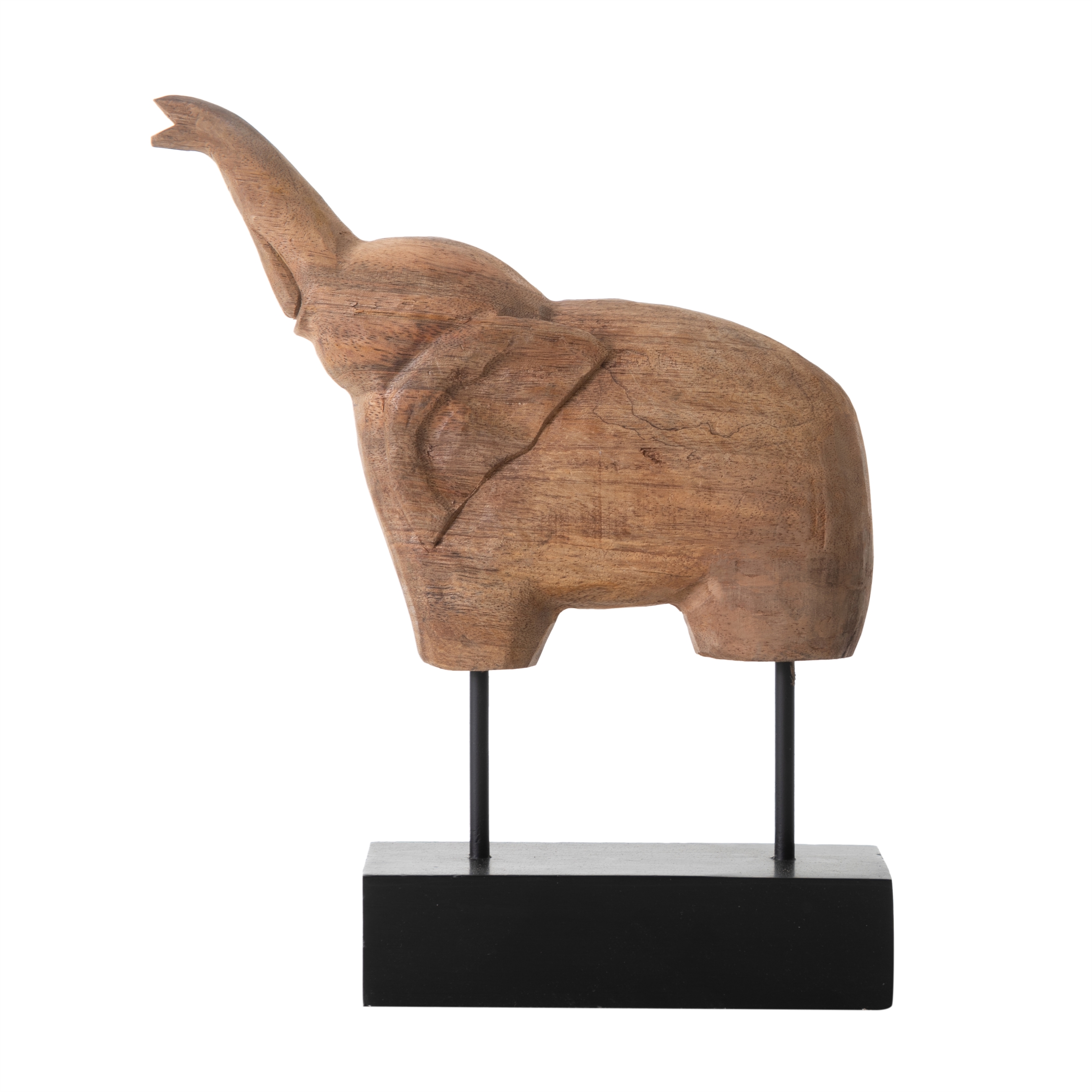 ELEPHANT BÜST BİBLO 25X6X36CM