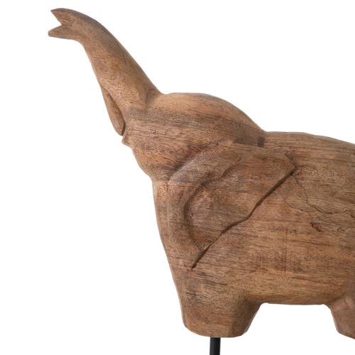  ELEPHANT BÜST BİBLO 25X6X36CM