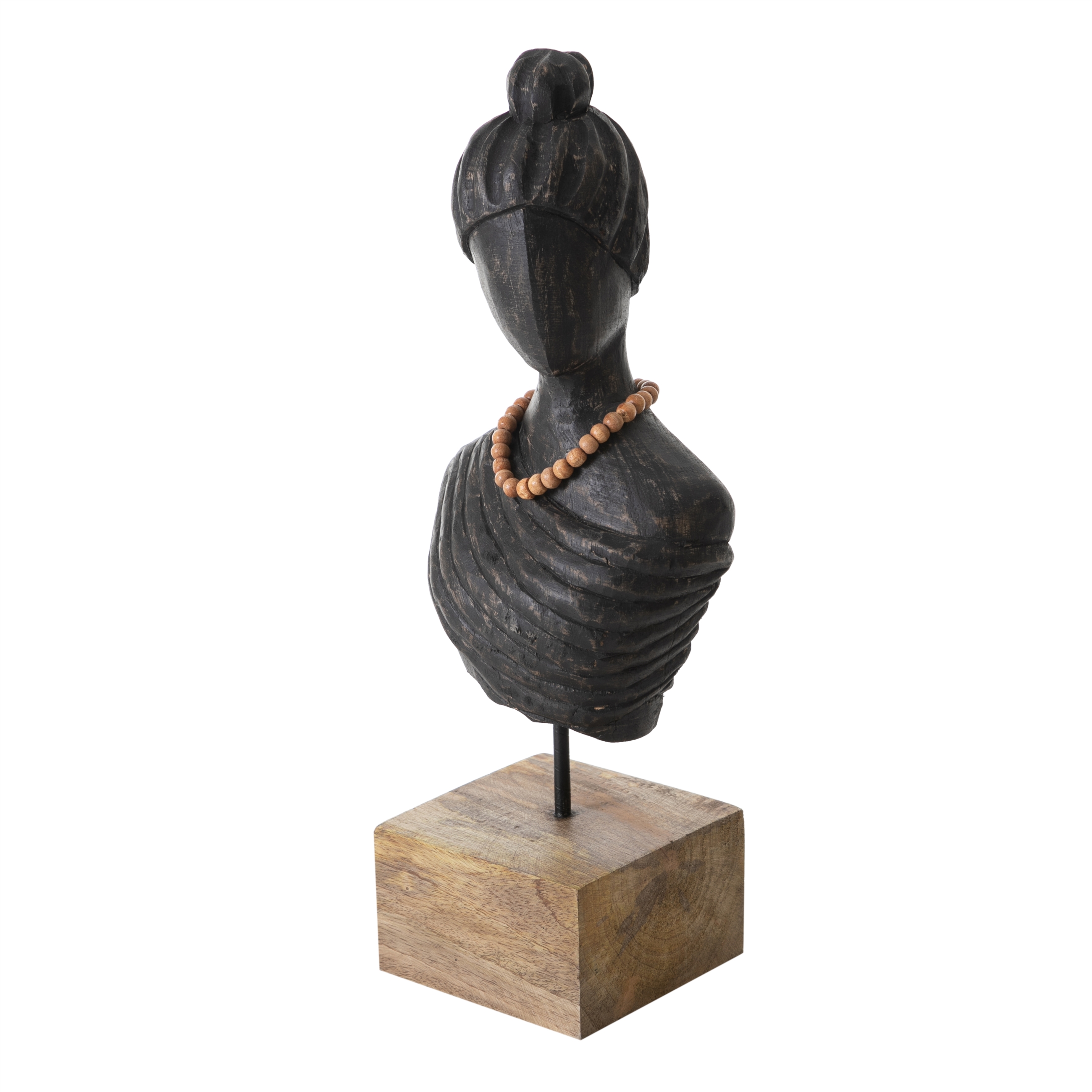 LADY BÜST I BİBLO SİYAH 19X12X45CM