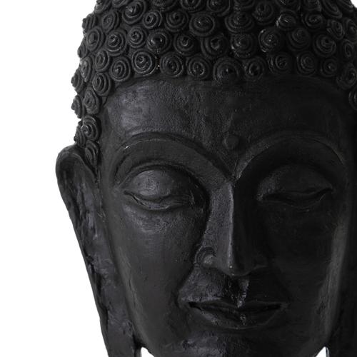  BUDA MASK BİBLO  SİYAH 16X10X42CM