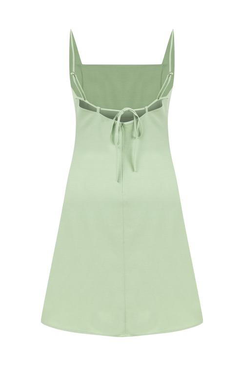  KOLSUZ MİNİ ELBİSE