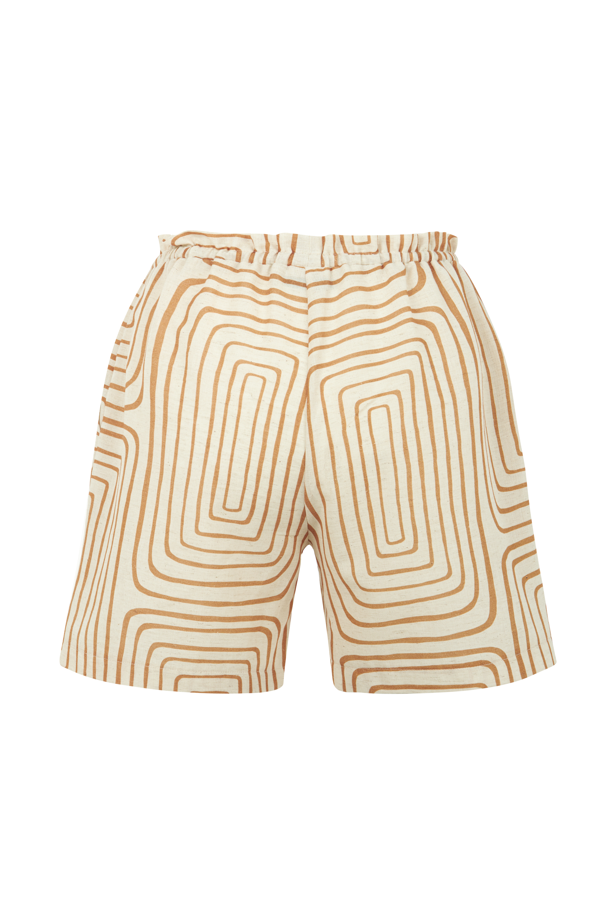 BASKILI BAĞLAMALI KISA ŞORT