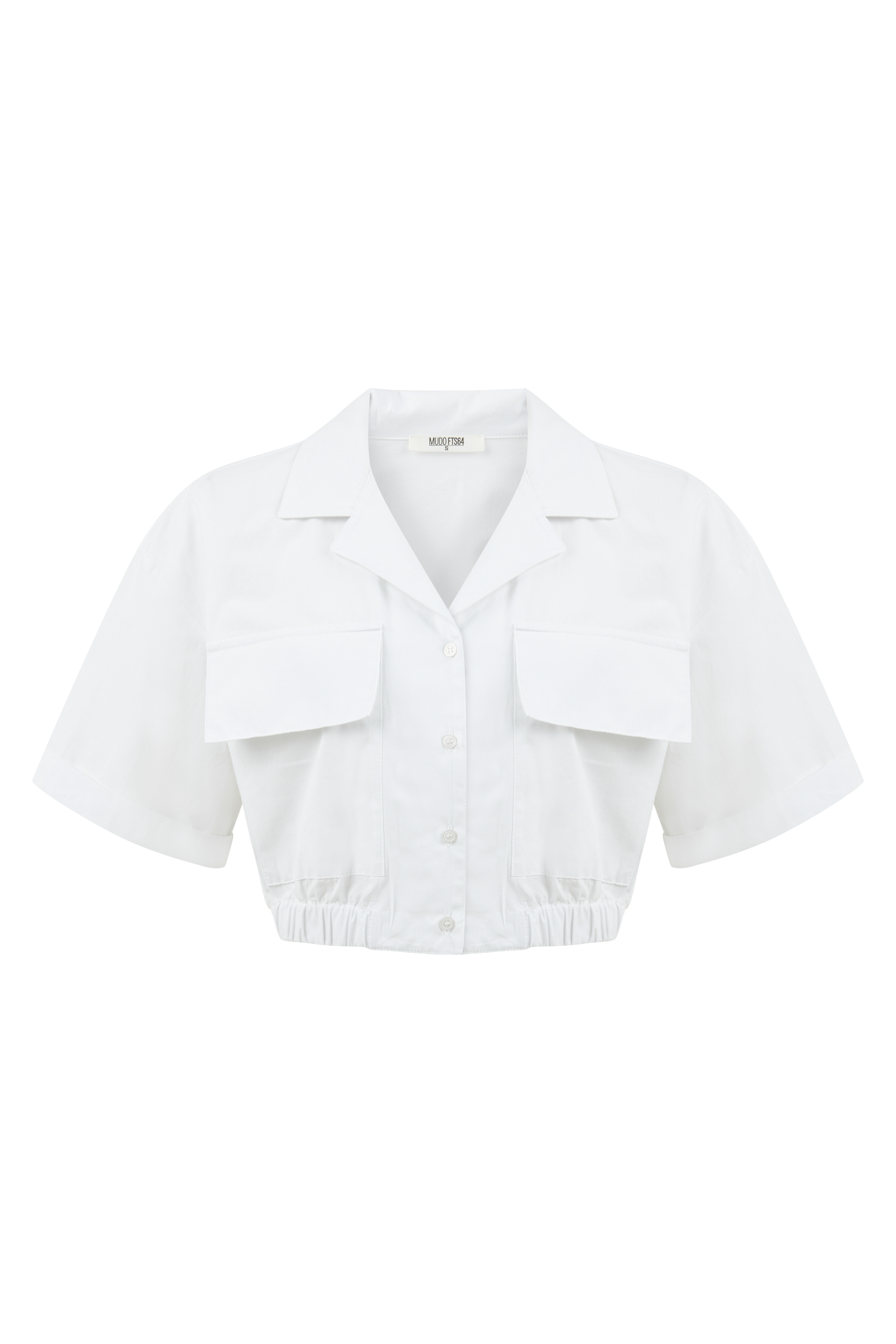 PAMUKLU CROP GÖMLEK