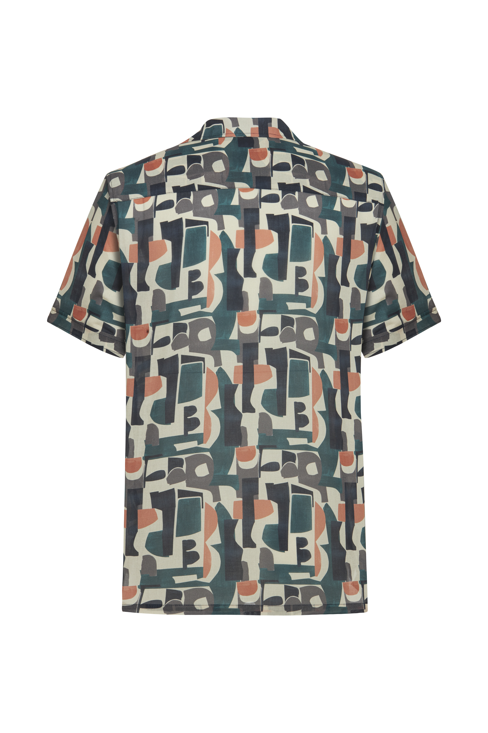 BASKILI REGULAR FIT GÖMLEK