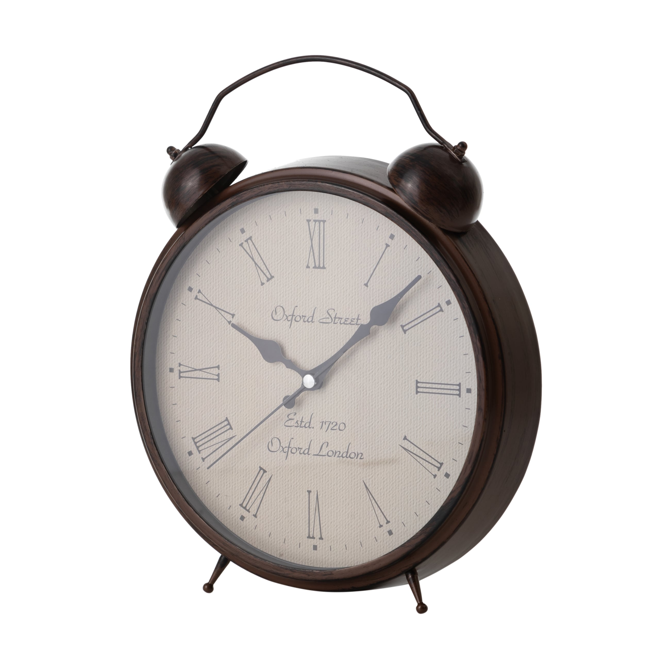 OXFORD METAL MASA SAATİ 25CM