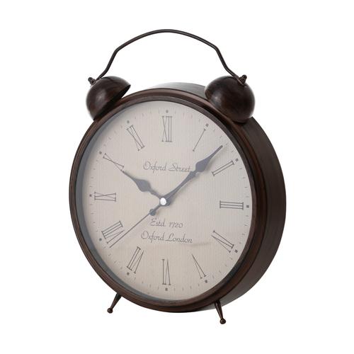 OXFORD METAL MASA SAATİ 25CM