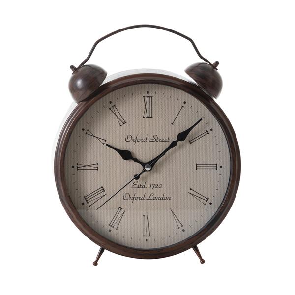 Mudo Home Oxford Metal Masa Saati 25Cm Renksiz