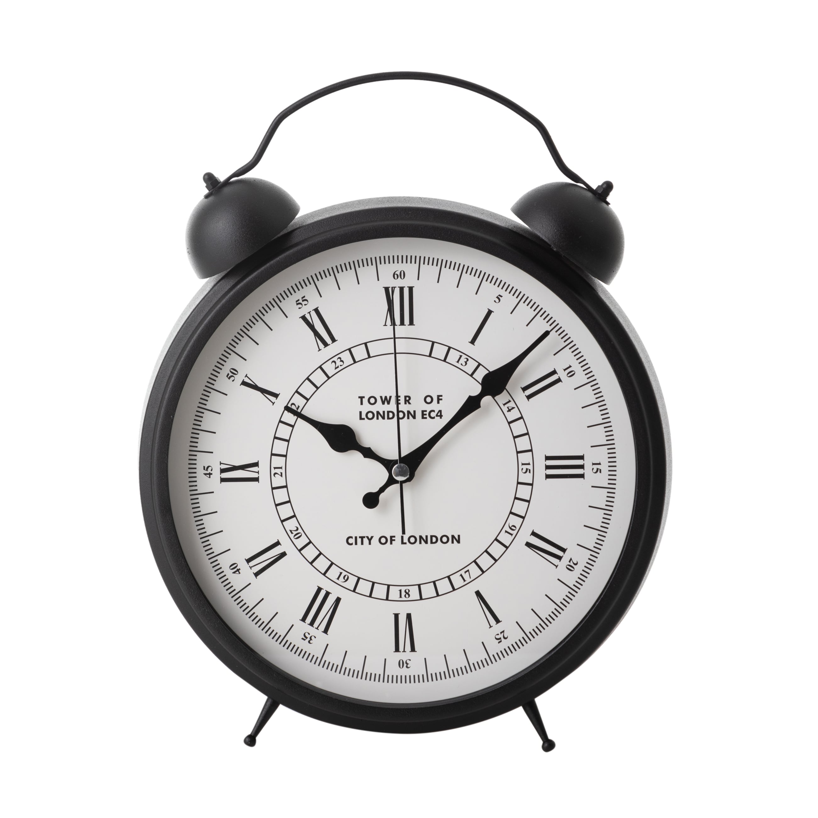 LONDON METAL MASA SAATİ 25CM