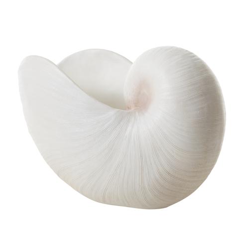  NAUTILUS SHELL VAZO 31X21CM