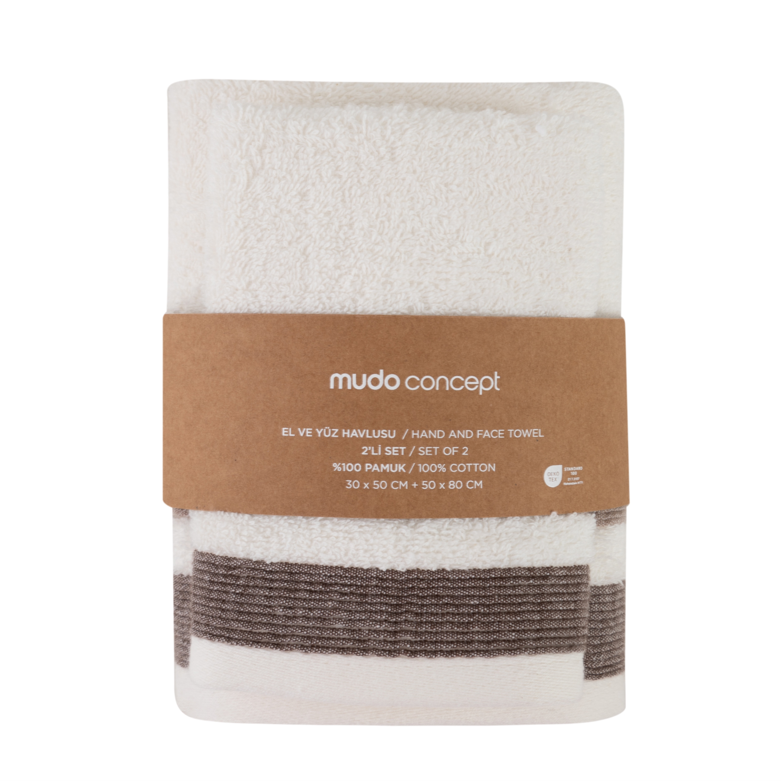 SCANLAN 2'Lİ EL VE YÜZ HAVLUSU SETİ 30X50 50X80