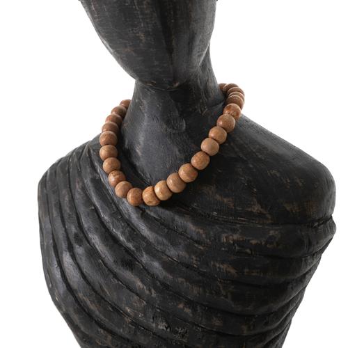  LADY BÜST I BİBLO SİYAH 19X12X45CM