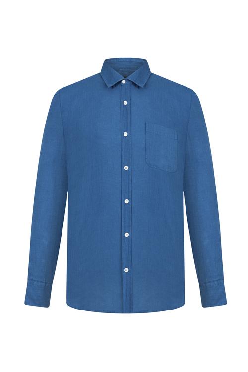  KETEN REGULAR FIT GÖMLEK