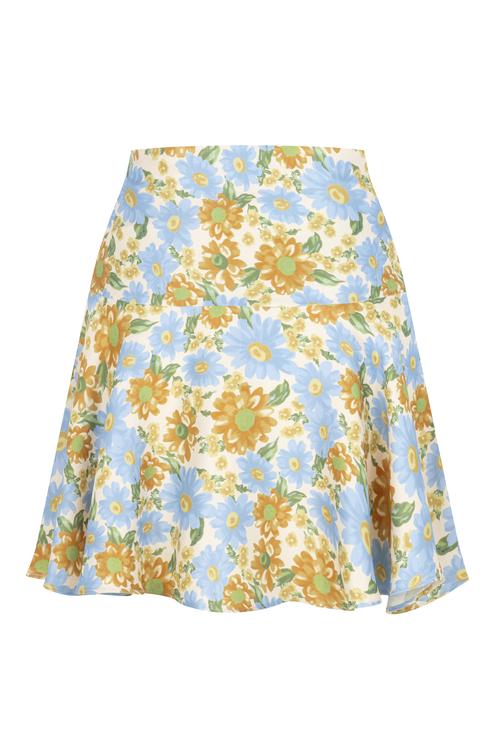  ÇİÇEKLİ MİNİ ETEK