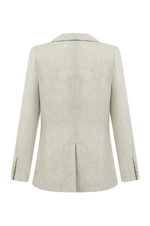  REGULAR FIT KETEN CEKET