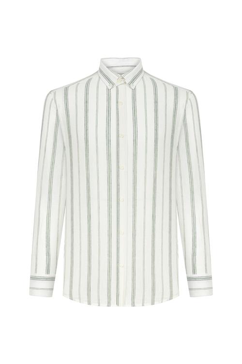  ÇİZGİLİ REGULAR FIT GÖMLEK